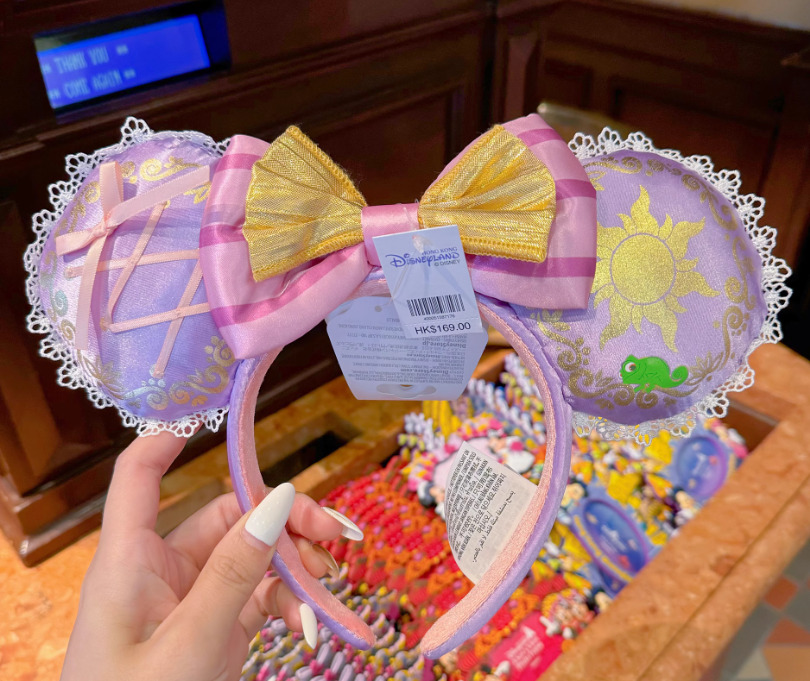 Authentic Disney Parks 2024 Tangled Rapunzel Princess Mickey Minnie Ear Headband