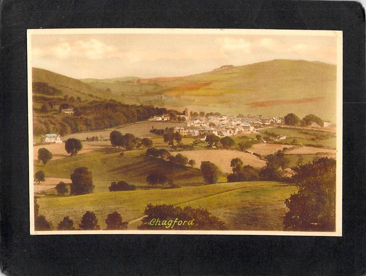 C1156 UK Chagford Village Friths vintage postcard