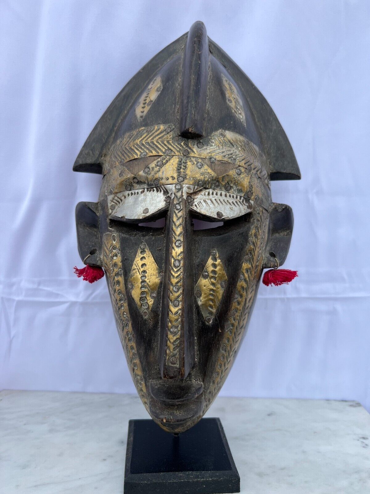 Hand Carved African Bambara mask, Mali 15\