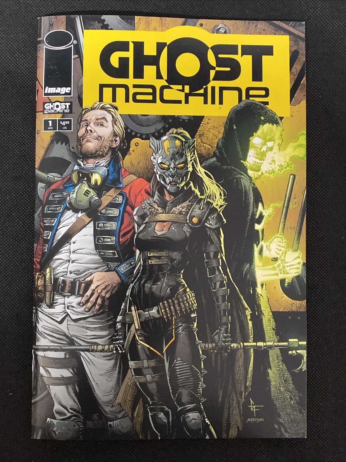 GHOST MACHINE #1 -One Shot - 2024 IMAGE - Gary Frank Cover A 1st Print NM