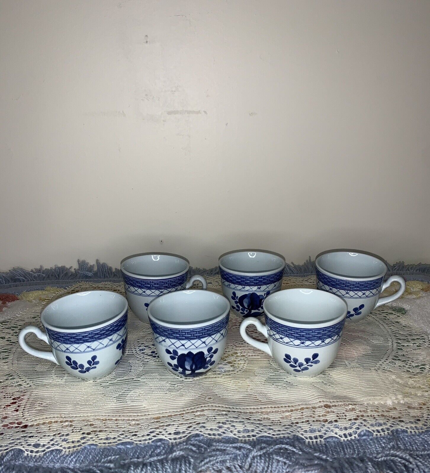 Vintage Royal Copenhagen Tea Cups
