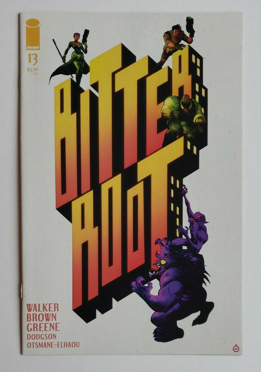 Bitter Root #13 Variant Cover Homage to Beat Street Image Comics