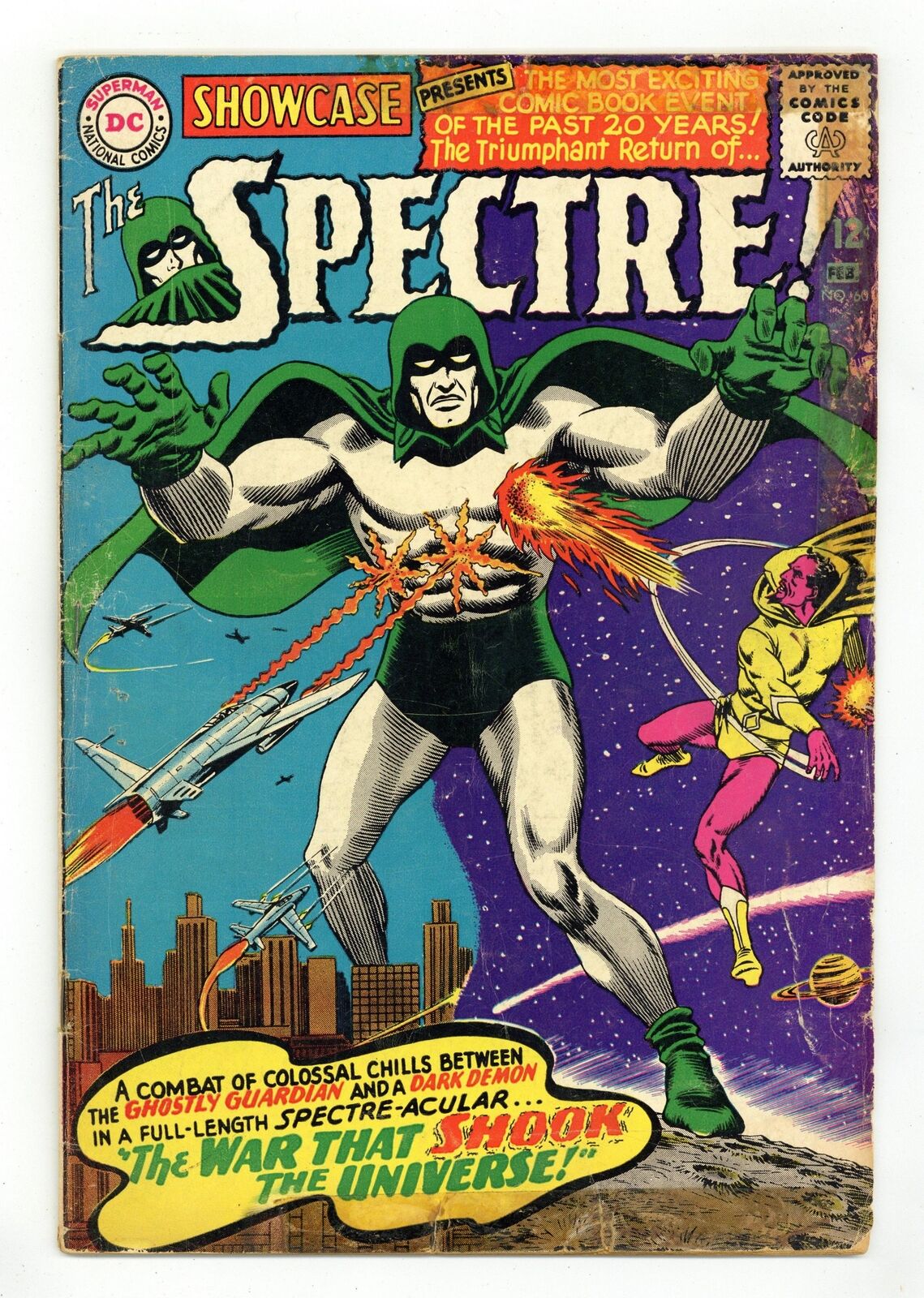 Showcase #60 GD 2.0 1966 1st Silver Age app. The Spectre