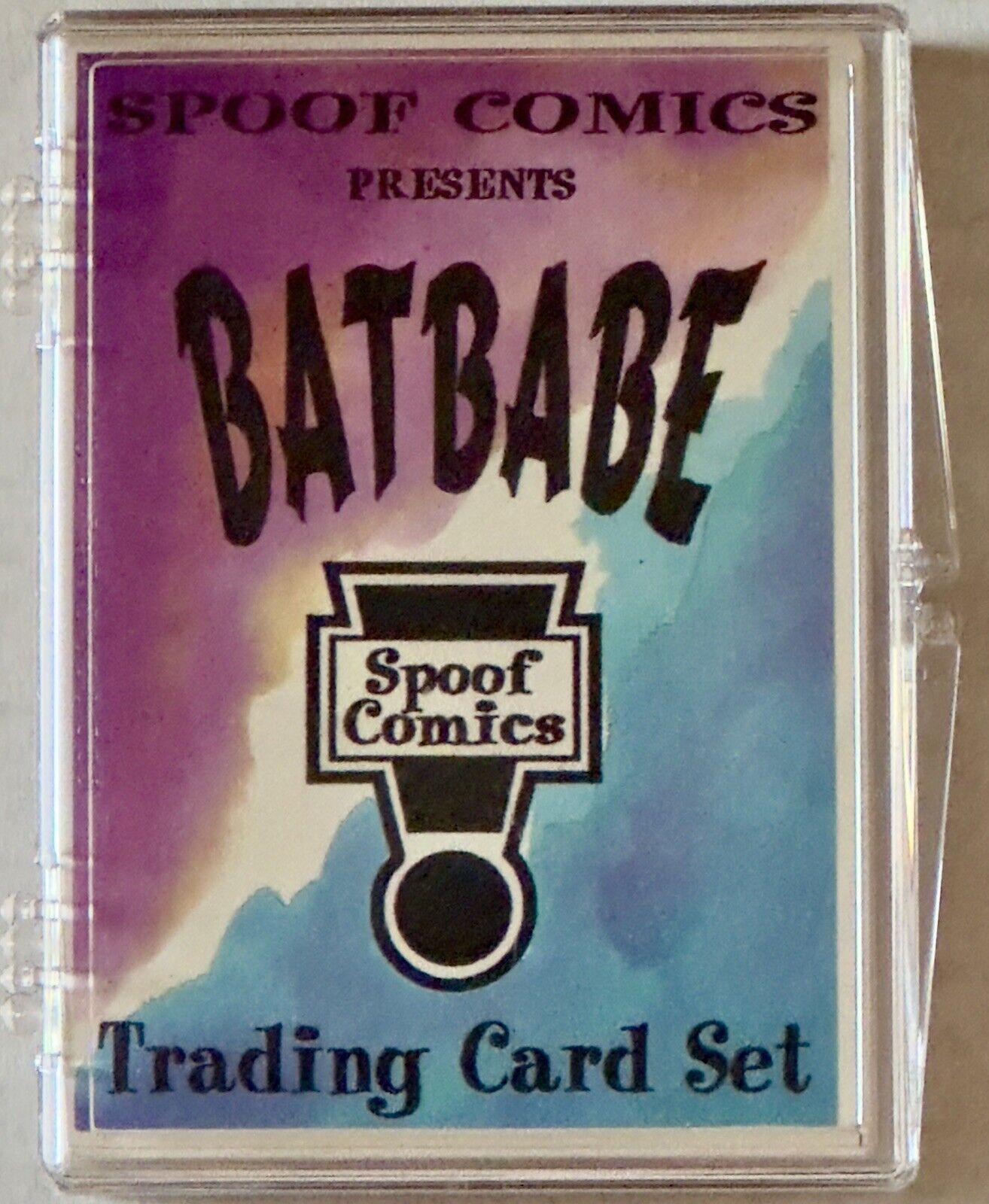 VTG 1992 SPOOF COMICS BATBABE Personality Comics trading card set all 37 in MINT
