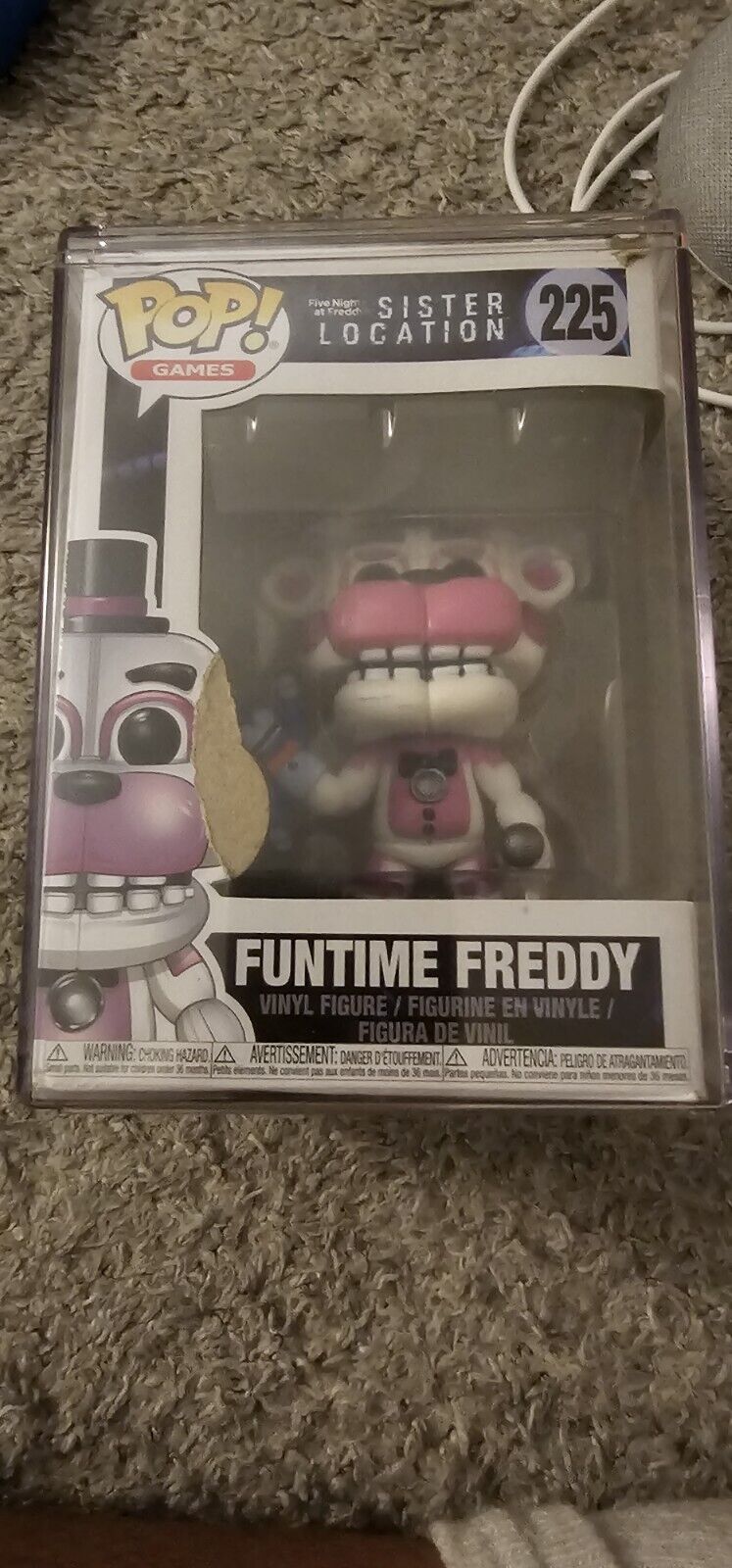 Funko Pop Vinyl: Five Nights at Freddy's - Funtime Freddy #225