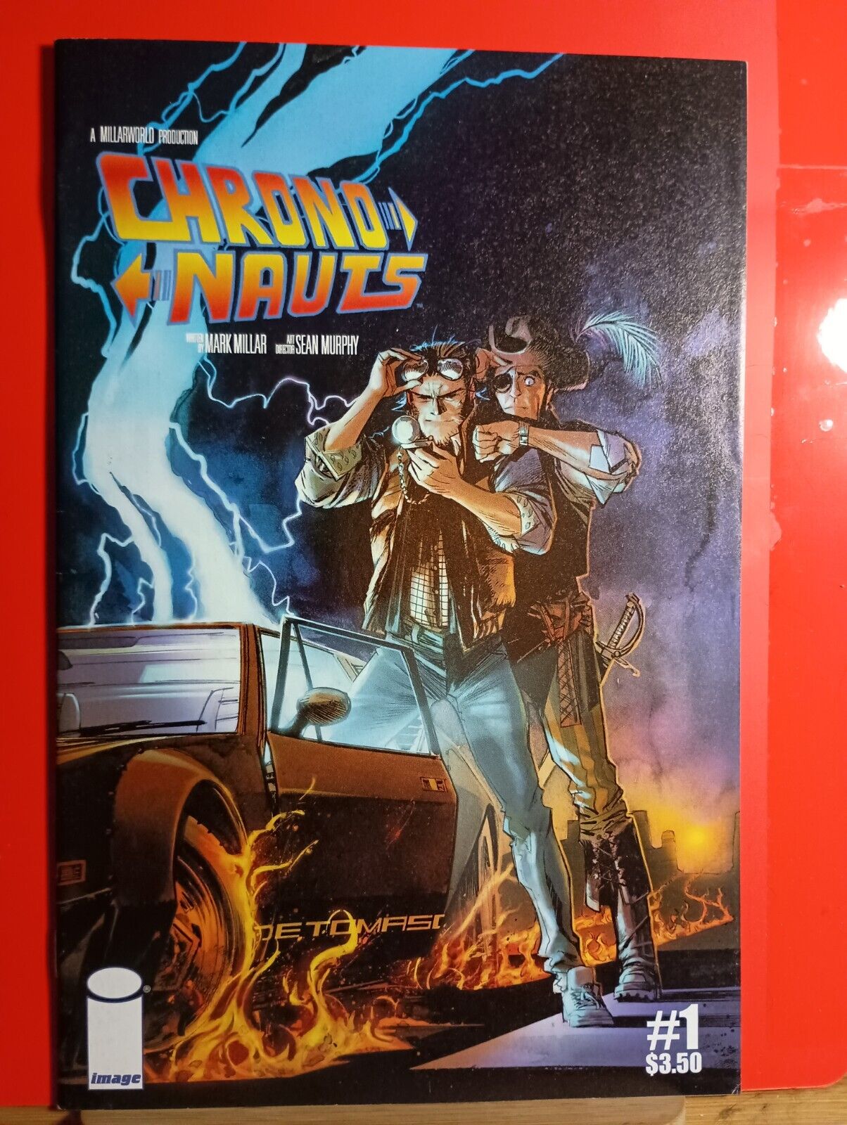 2015 Image Comics Chrononauts 1 Sean Murphy Second Printing Cover G Variant F/S