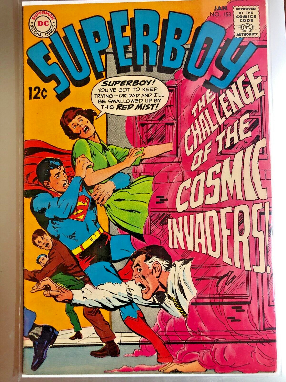 SUPERBOY #153 Jan 1969 Vintage Silver Age DC Comics Very Nice Condition