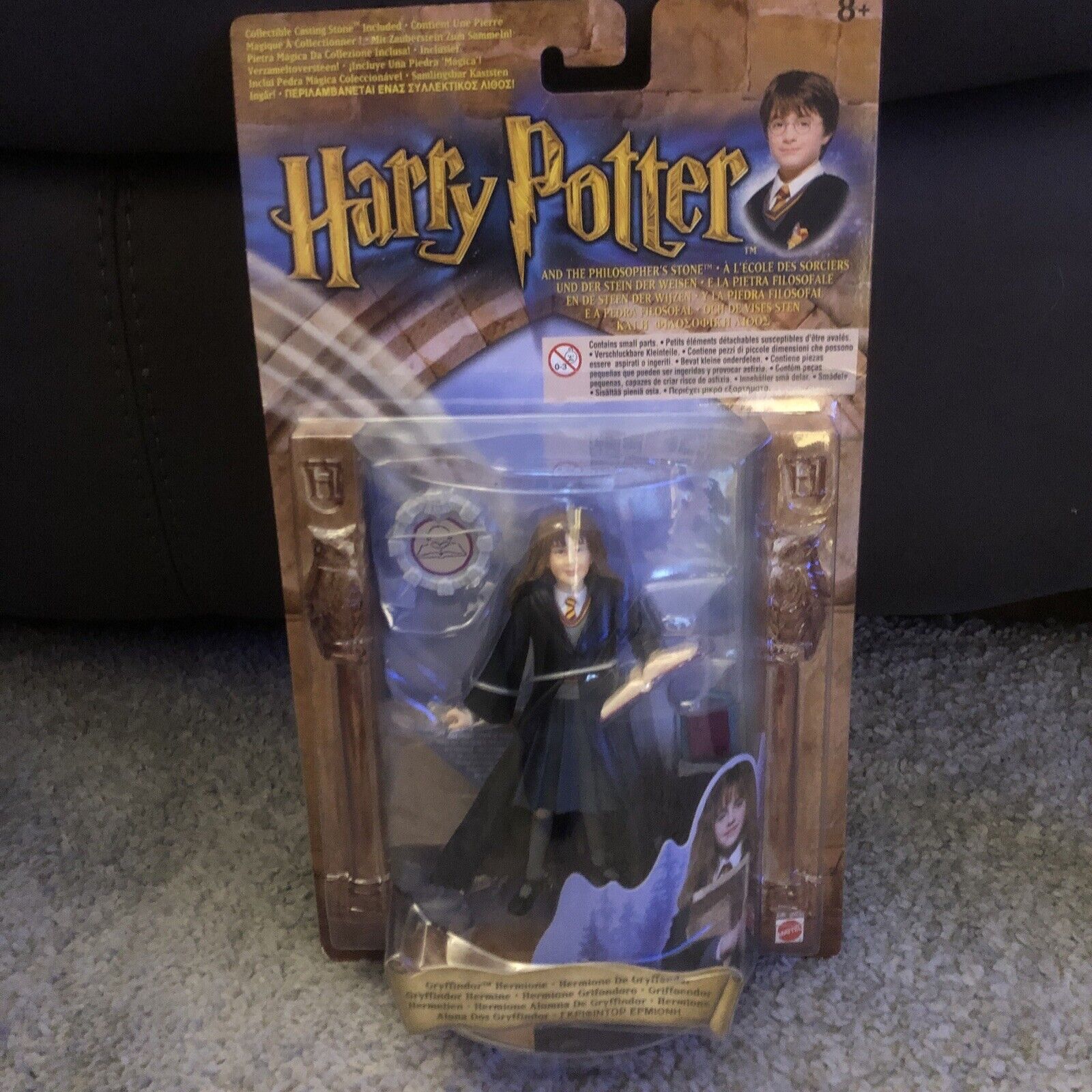 Harry Potter And The Philosphers Stone Very Rare  Hermione Figurine 2001 Mattel
