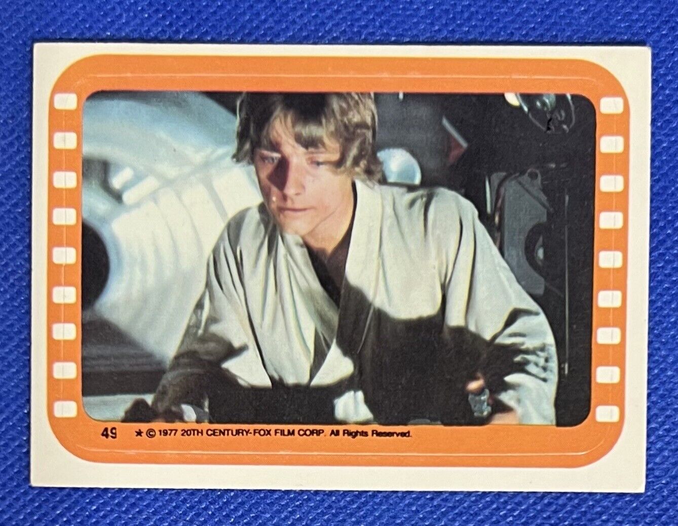 STAR WARS sticker/card #49 Topps 1977