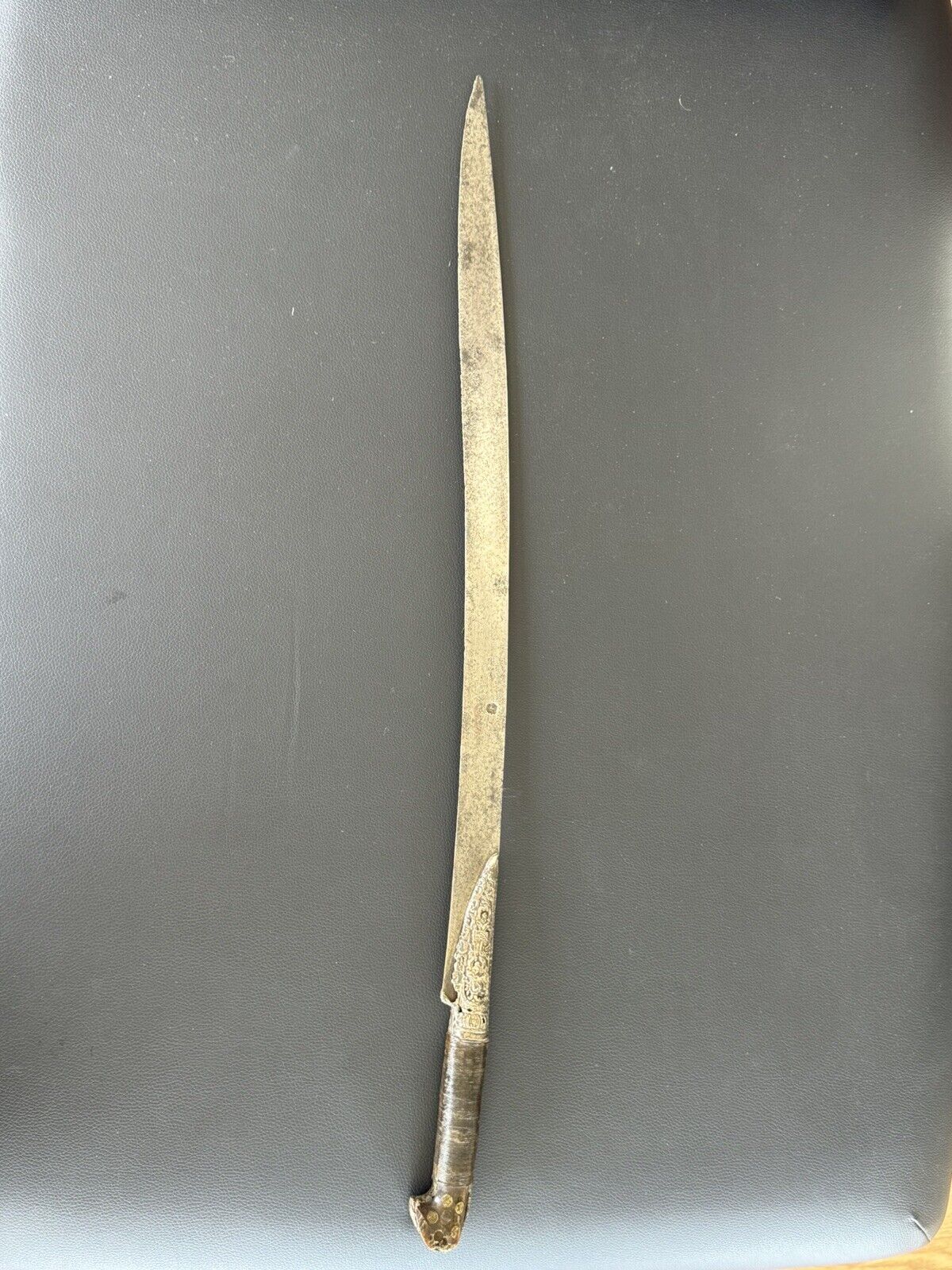 Antique Old Middle East Turkish 19 Century or Earlier Yatagan Sword