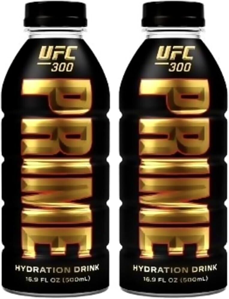 ⭐️RARE⭐️ Prime Hydration UFC 300 Limited Edition Drink ( sealed )