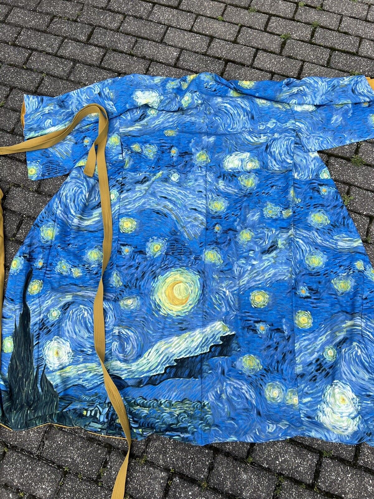 Beautiful Starry Night Kimono Unisex