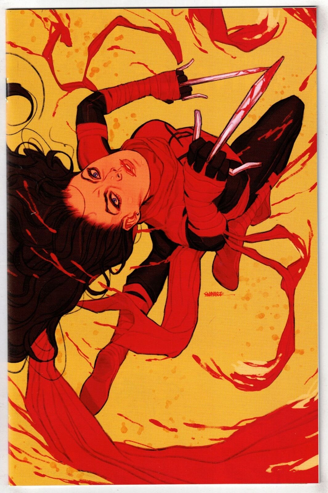 DAREDEVIL WOMAN WITHOUT FEAR #1 (2024)-1:100 JOSHUA SWABY VIRGIN VARIANT- MARVEL