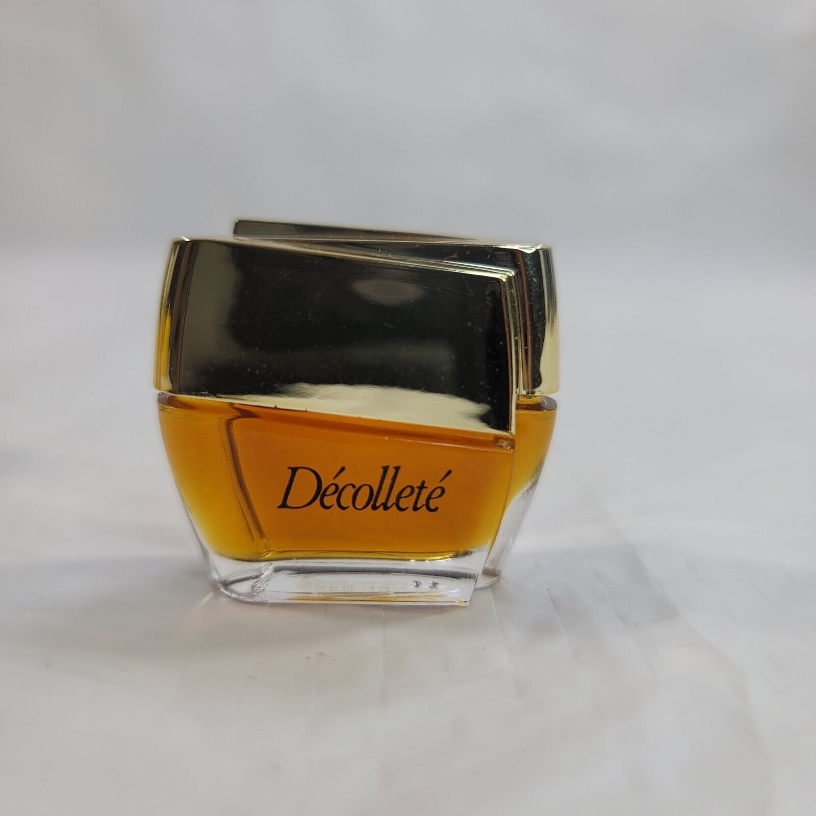 Vintage Merle Norman Decollete Perfume 4ml Mini Miniature 1987 Full Bottle 