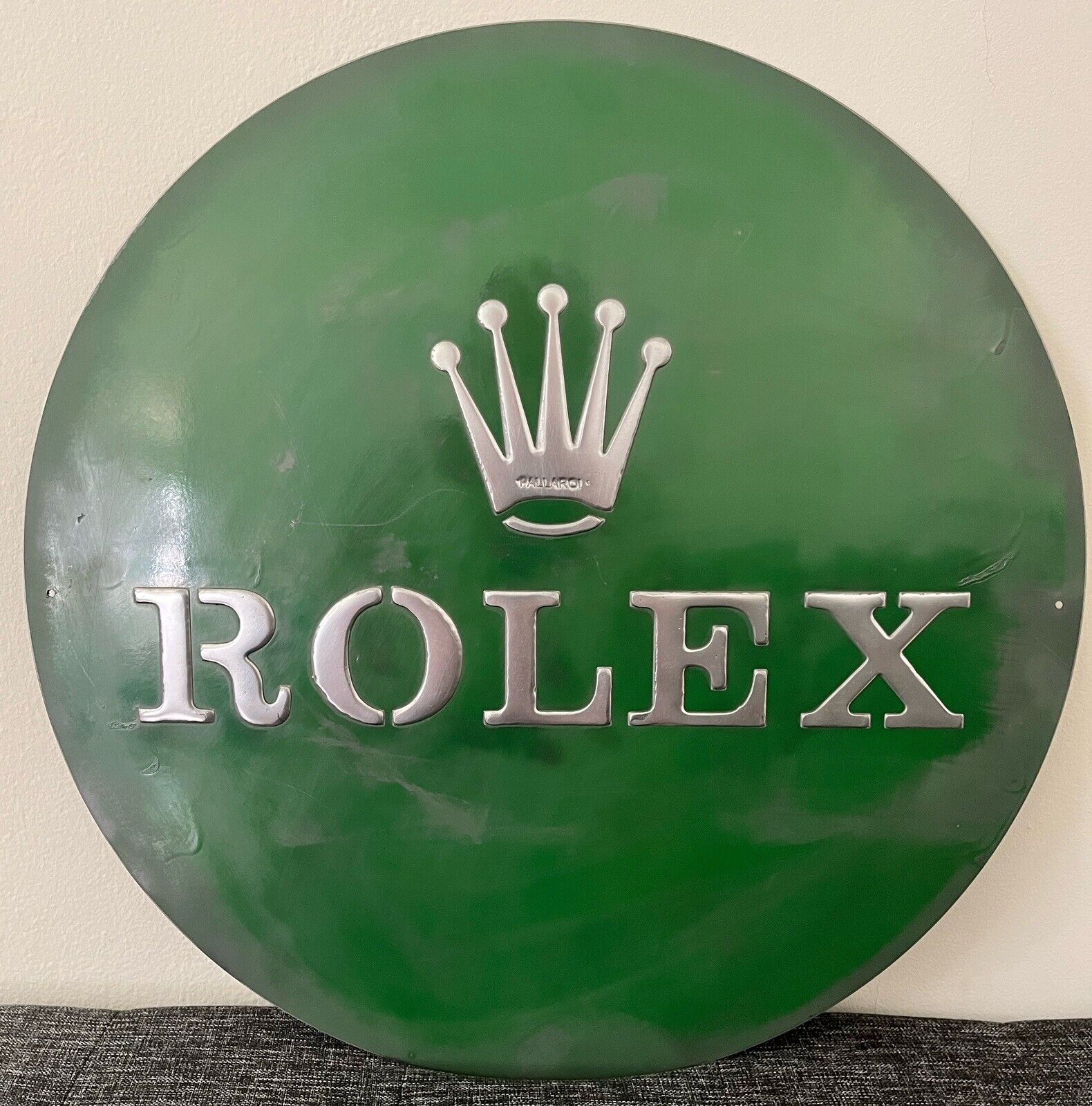 Rolex Vintage  metal Sign(handmade By Pallarols)