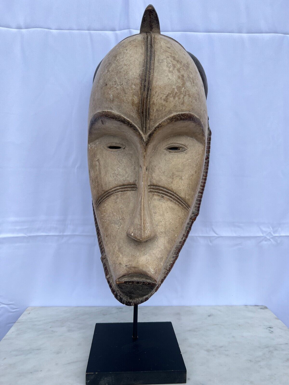 Fang Mask Ngil Society Large Gabon African Art 18\