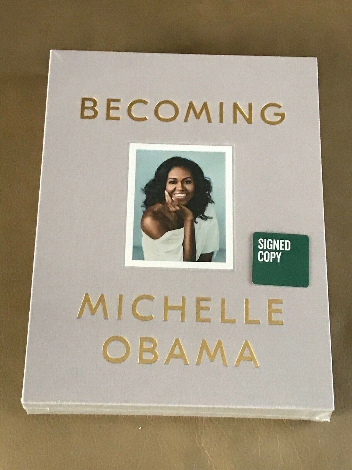Becoming By Michelle Obama SIGNED Deluxe Boxed Edition Still In Shrink Wrap