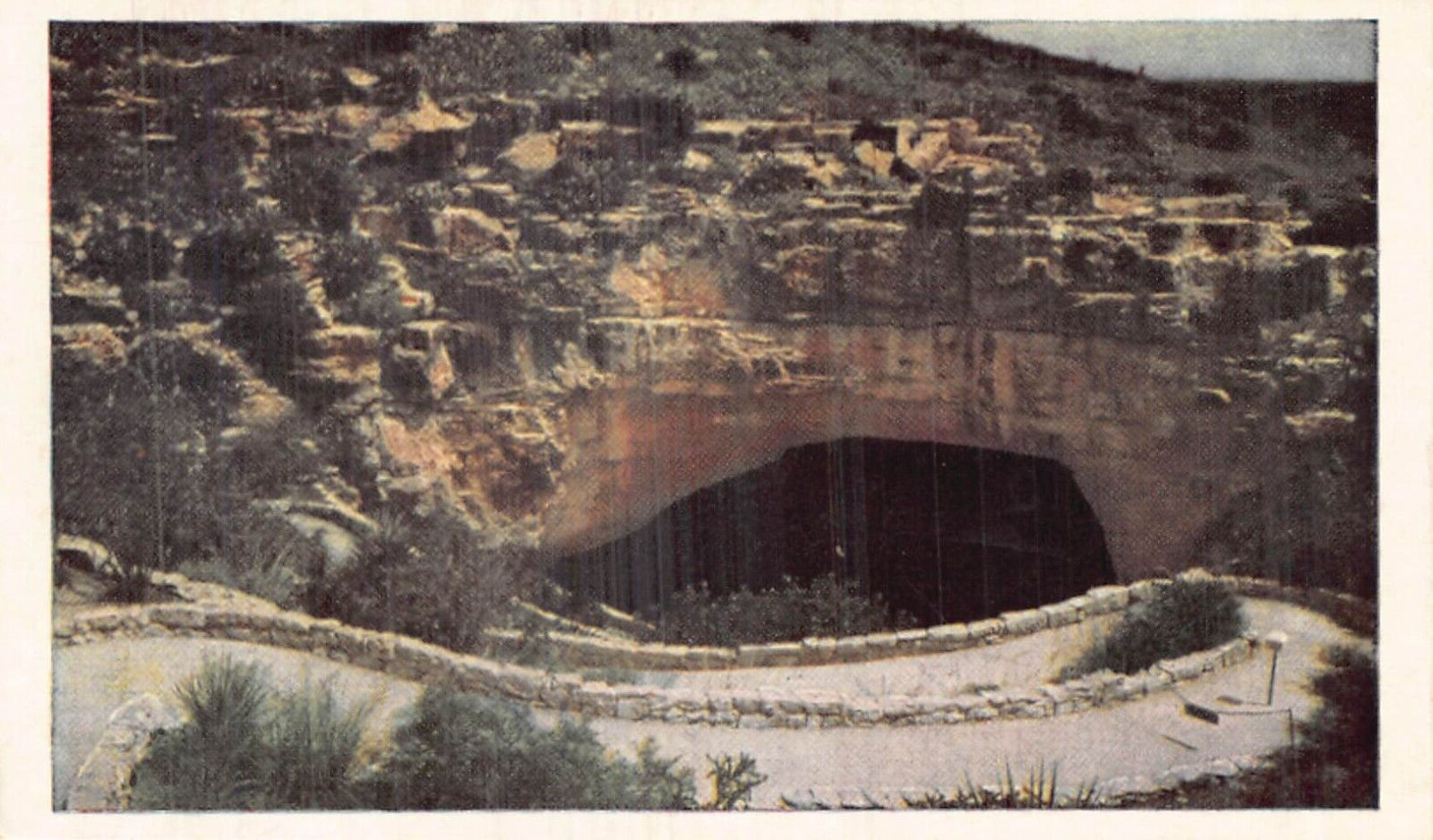 Postcard NM: Entrance to Carlsbad Caverns, Antique DB Postcard, 1920's