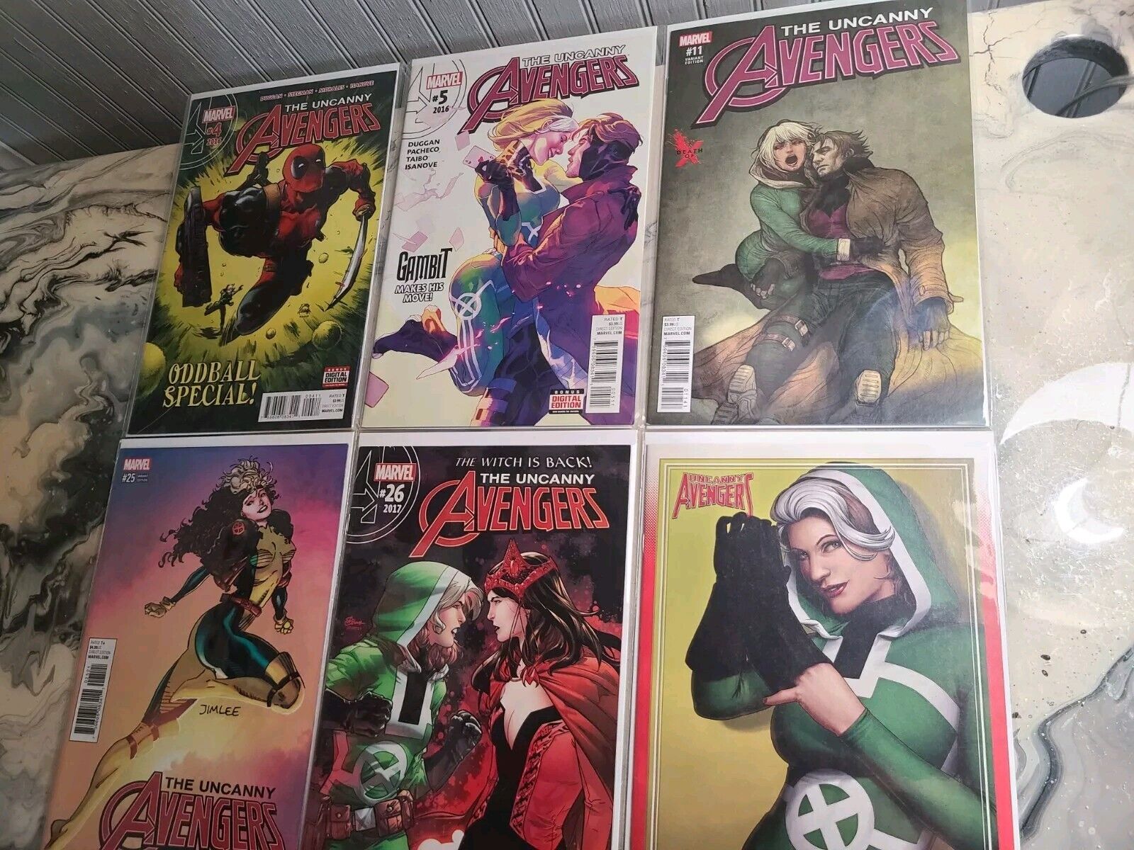 The Uncanny Avengers 2015 1-30 Complete Series Marvel Deadpool Rogue Gambit XMen