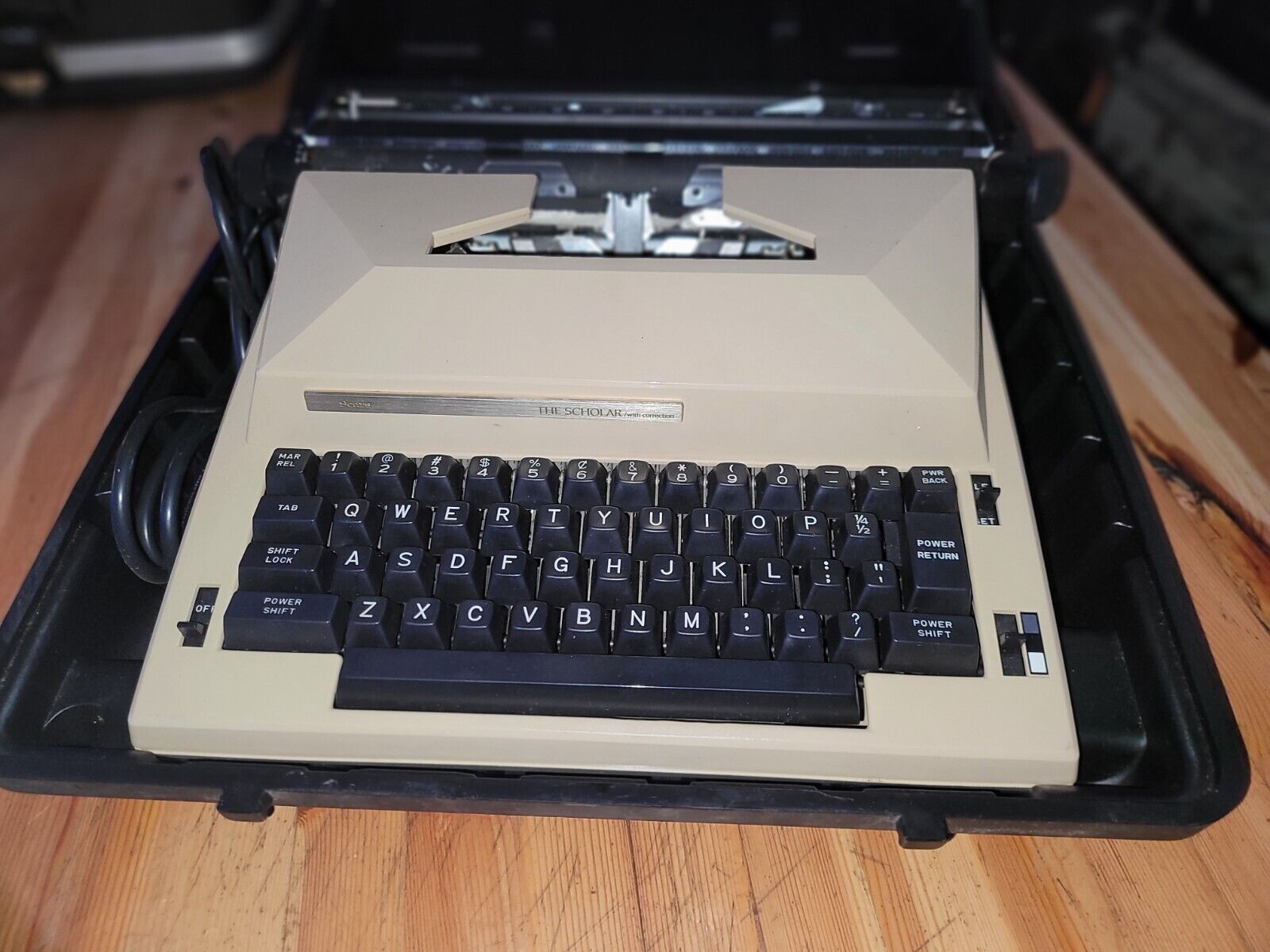 Sears The Scholar Stenographer Typewriter- 9.5/10 Condition  With Type Correctio