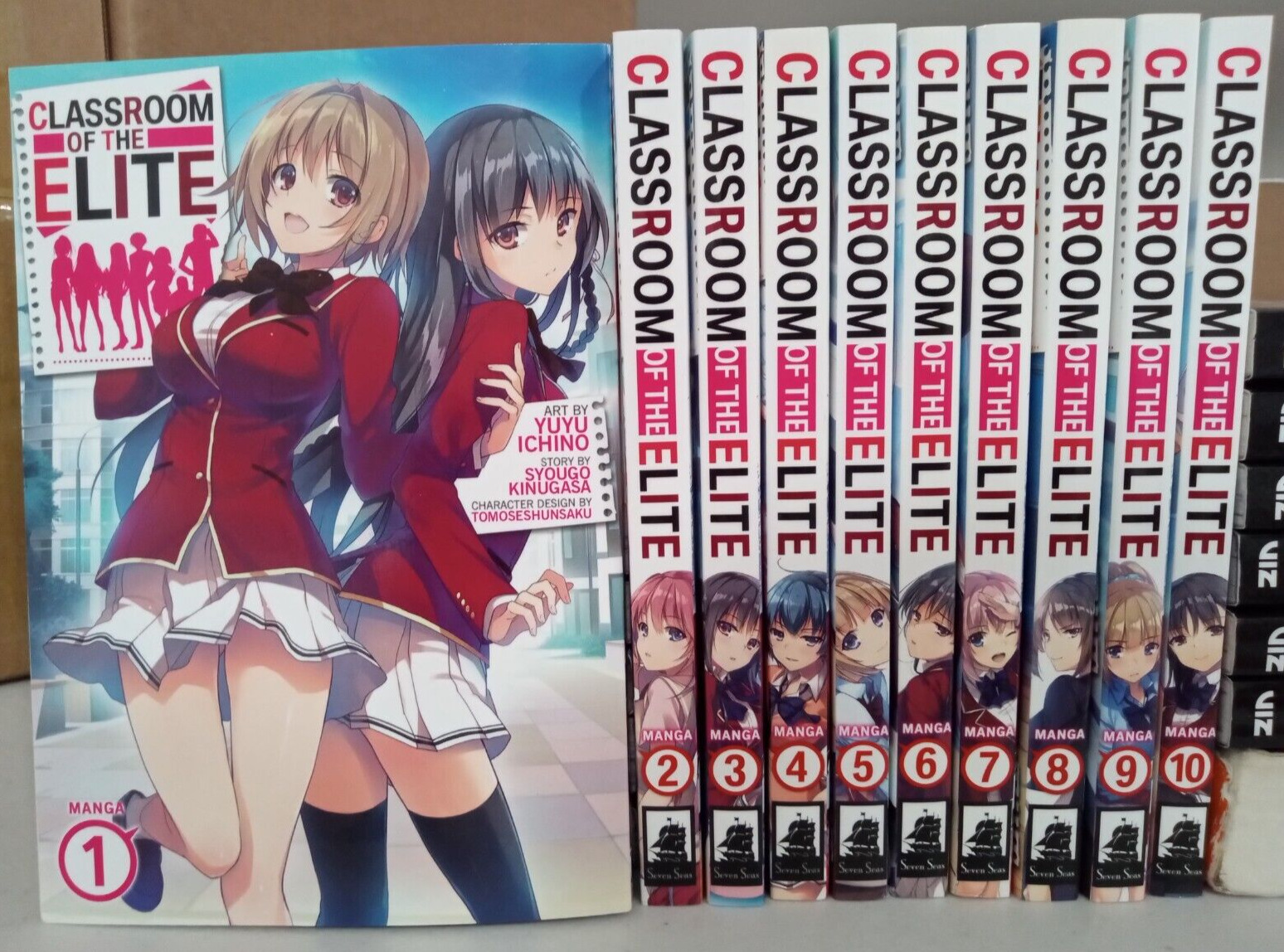 Classroom of The Elite Manga Version Vol. 1-10 Complete Set English *New*