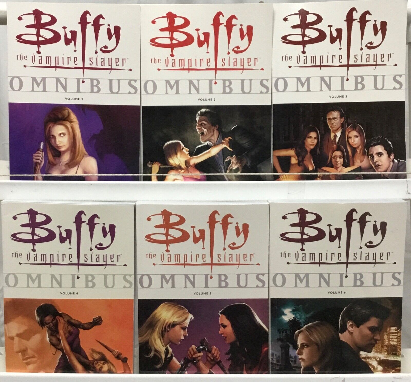 Dark Horse Comics Buffy the Vampire Slayer Omnibus Run Lot 1-6 (2007)