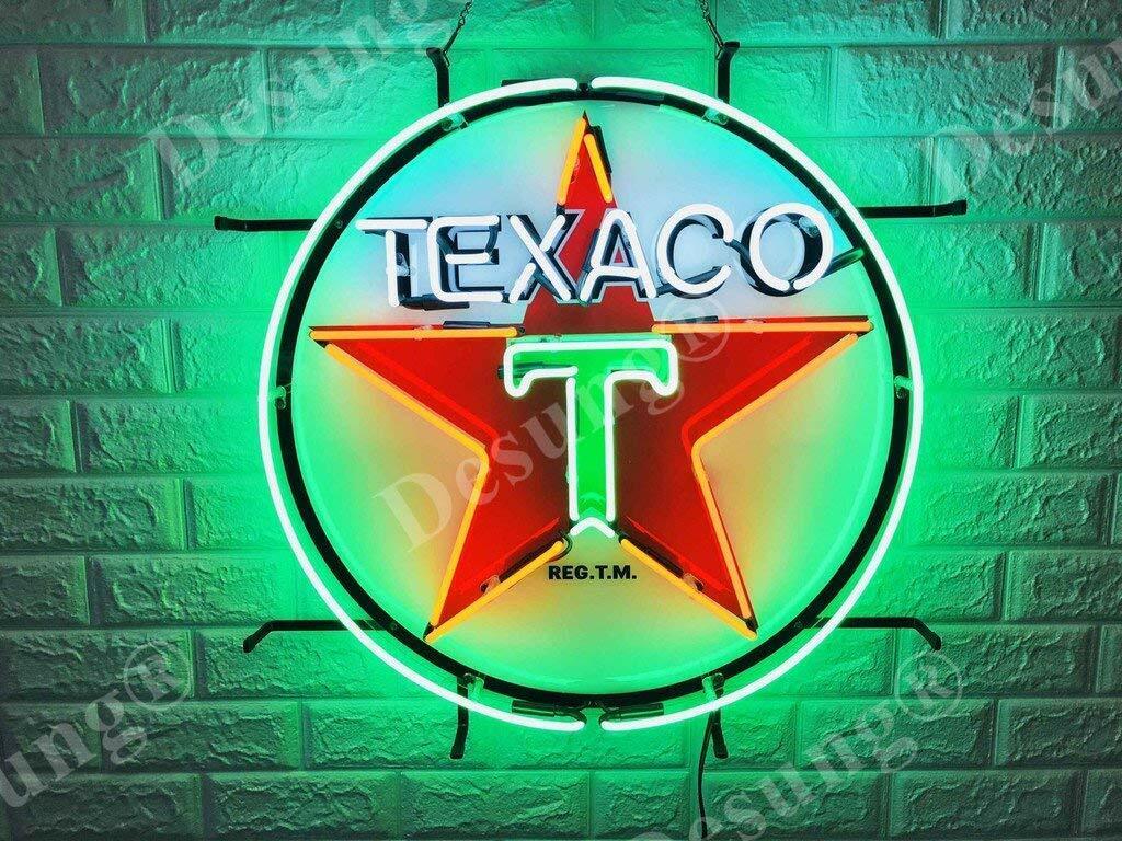 New Texaco Gasoline Neon Light Sign 24\