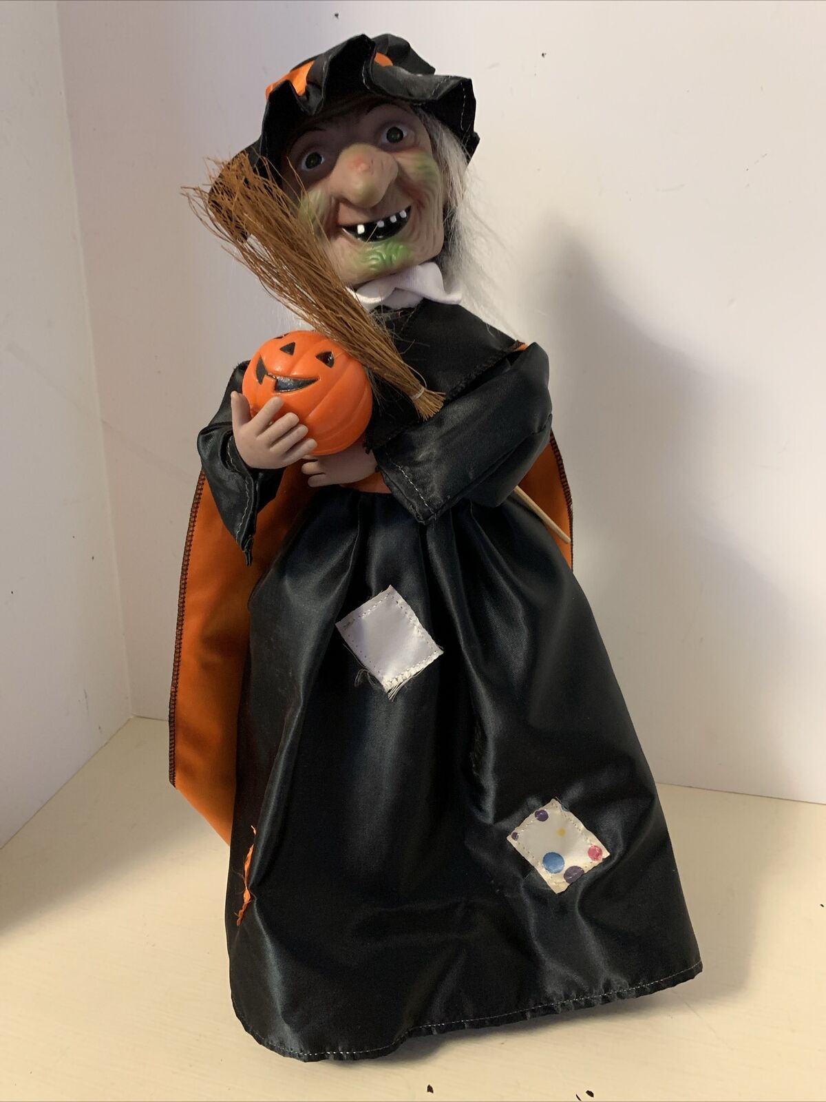 Vintage Halloween Action Figure Witch By Rennoc  Illuminated 21\