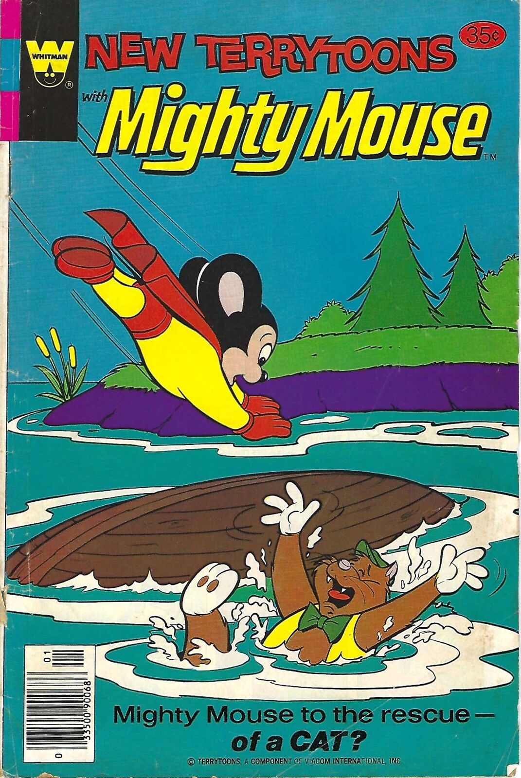 New Terrytoons (2nd Series) #54A FN; Gold Key | Whitman Mighty Mouse - we combin