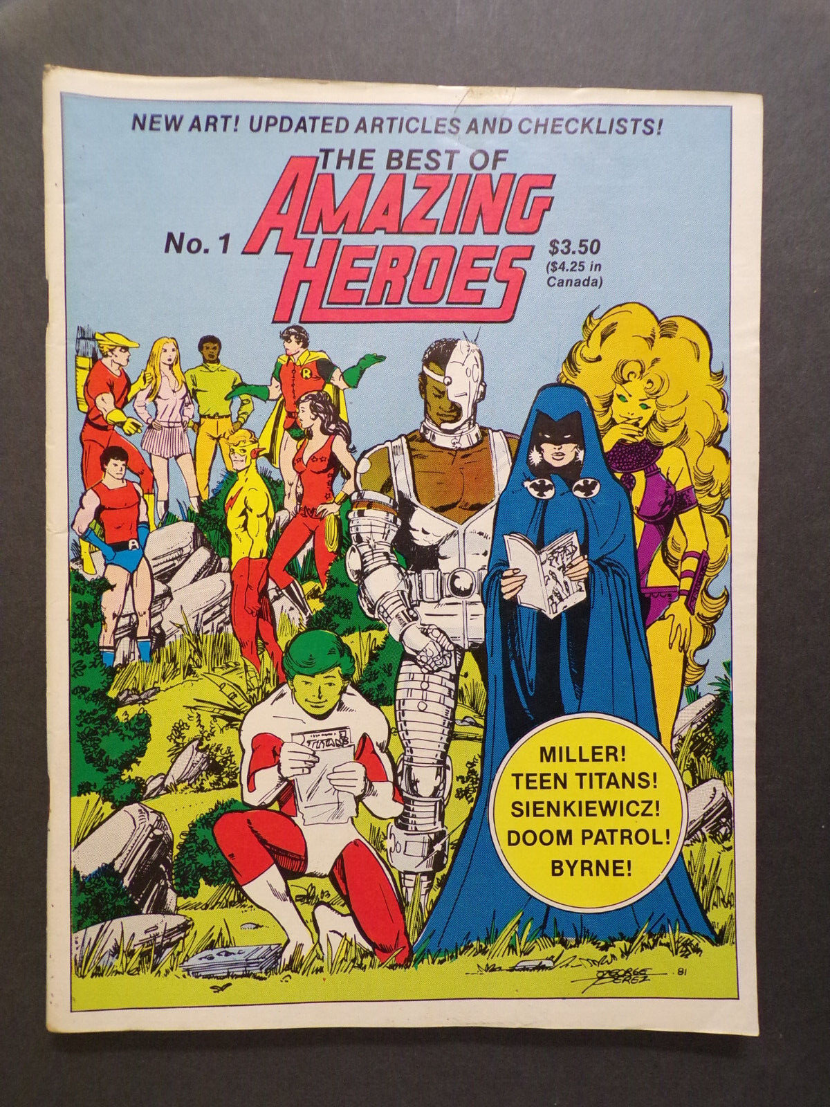The Best of Amazing Heroes #1 (Redbeard 1982) J105