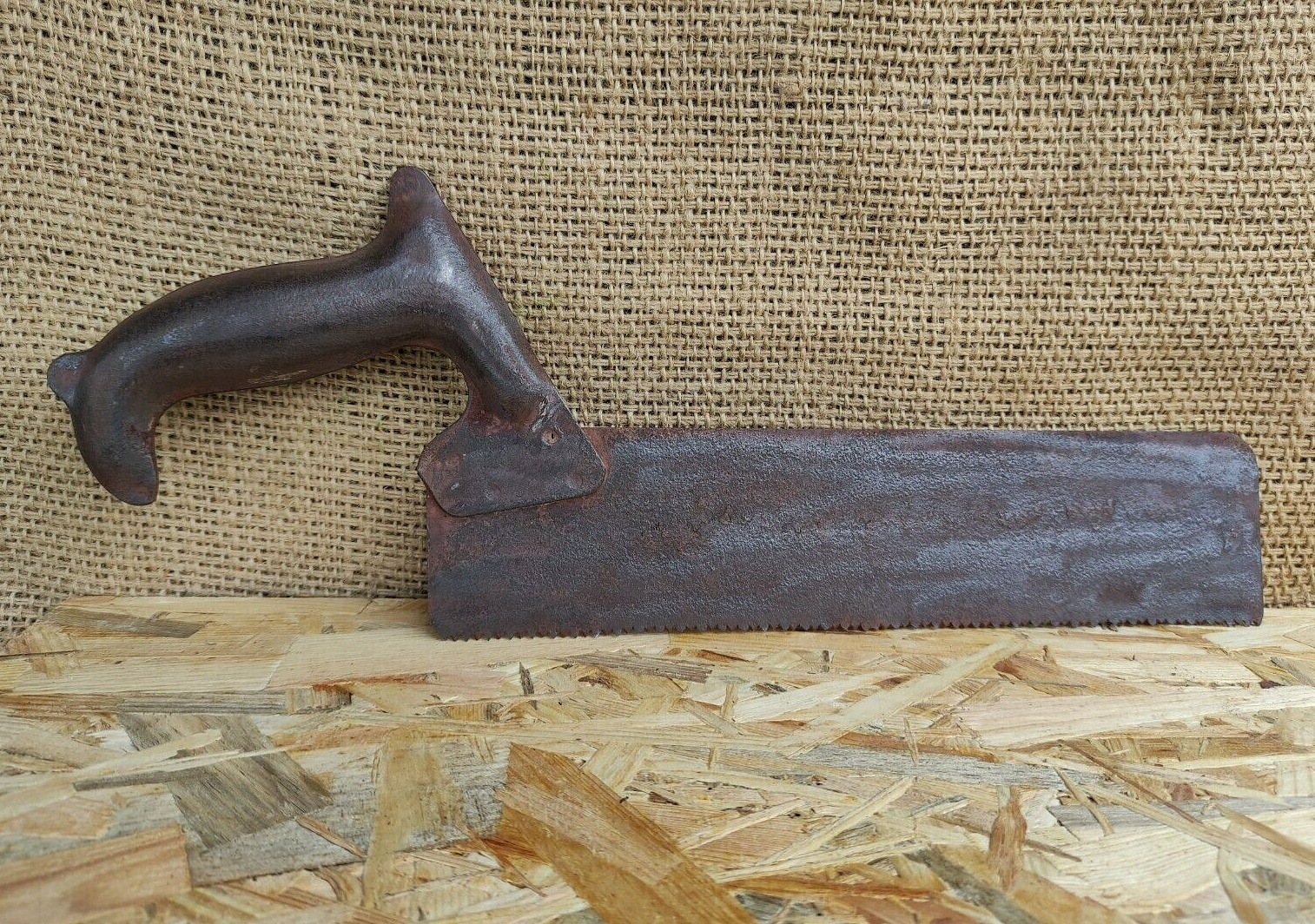 Vintage hand saw handle Сollectible Tool USSR 1950s Antique Tools woodworking