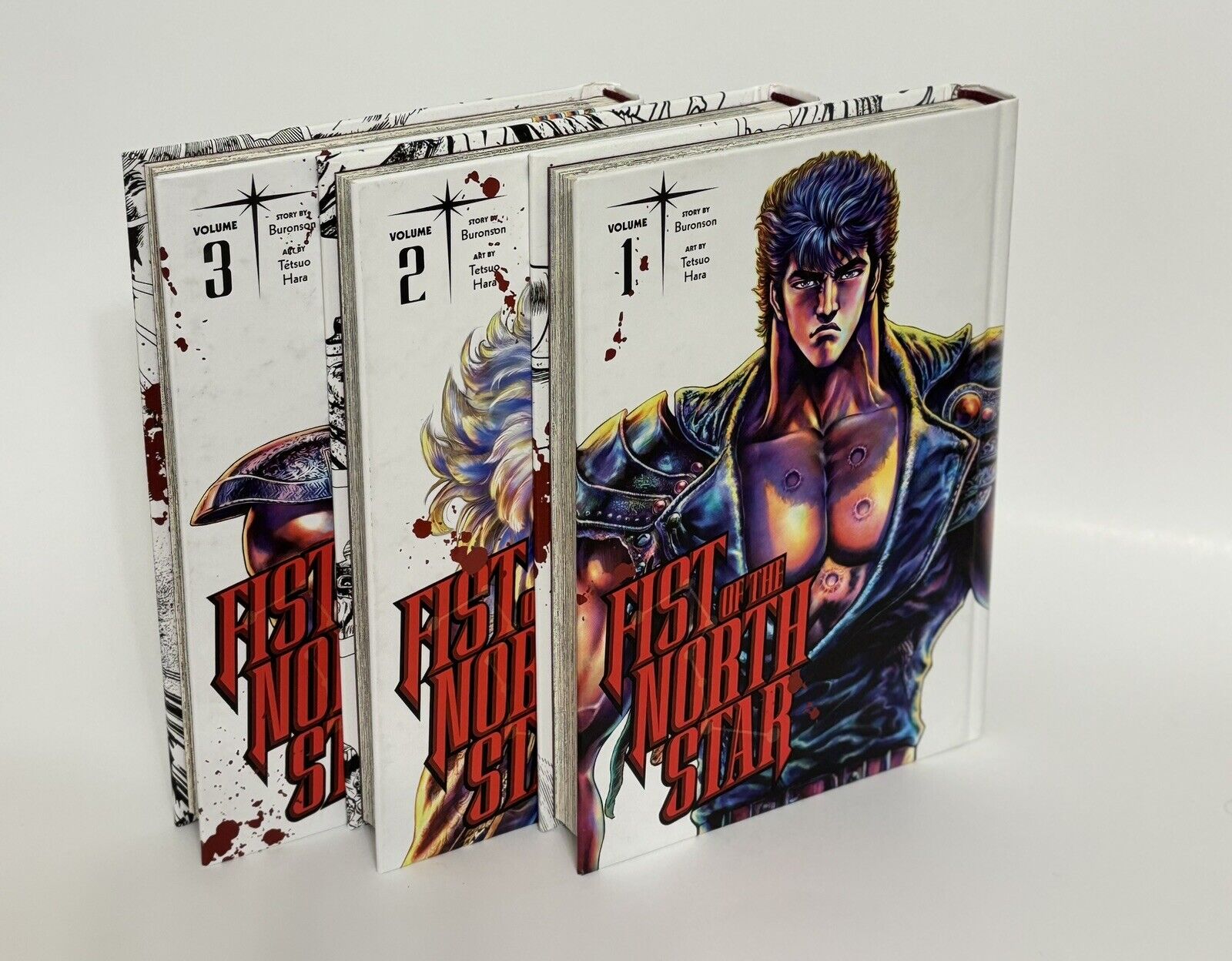 Fist of the North Star English Manga Viz Volumes 1-3