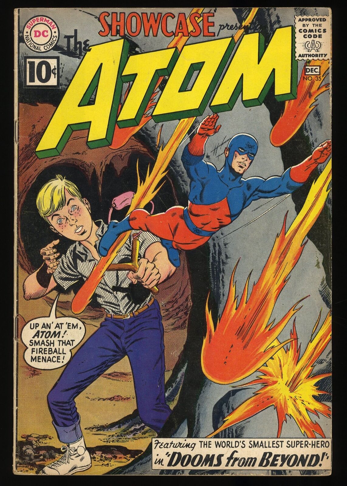 Showcase #35 FN 6.0 2nd Silver Age Atom Appearance Kane/Anderson Cover
