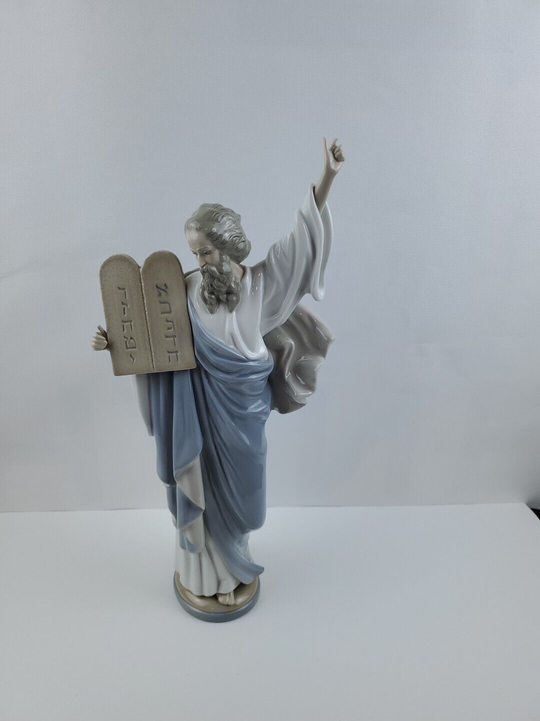 Vintage Lladro Moses and the Ten Commandments Figurine