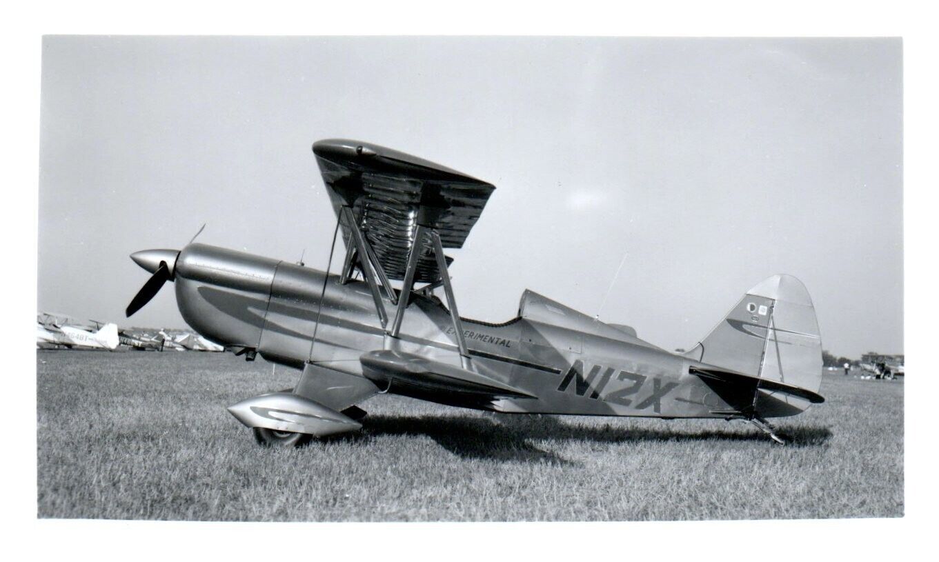 EAA Biplane Vintage Original Unpublished Photograph 4.5x2.75 NI2X Experimental