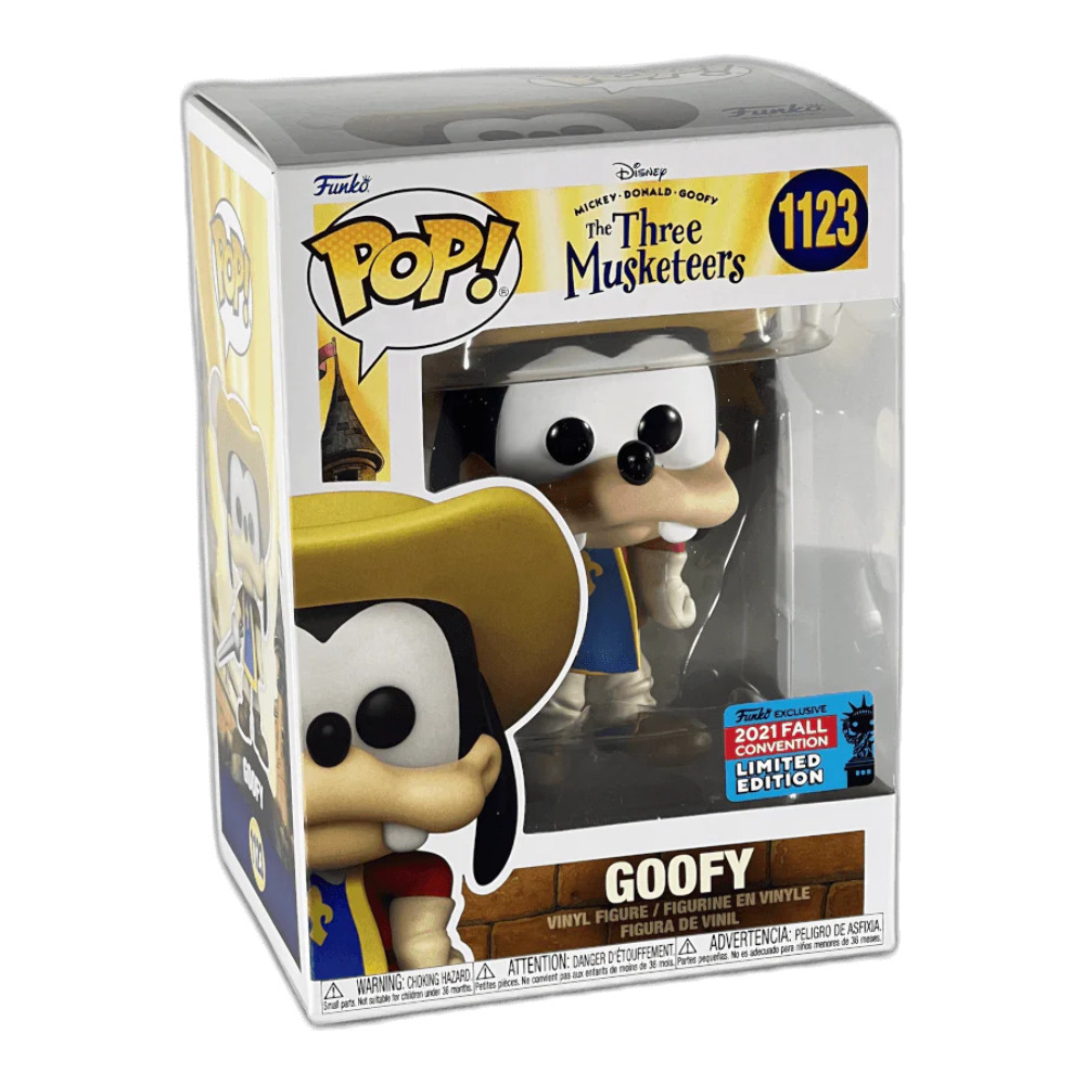 Goofy 1123 - 2021 Fall Convention - The Three Musketeers - Funko Pop