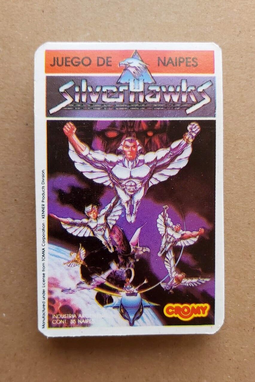 Silverhawks (Halcones Galacticos) - Vintage 1992 Cromy Cards - Argentina