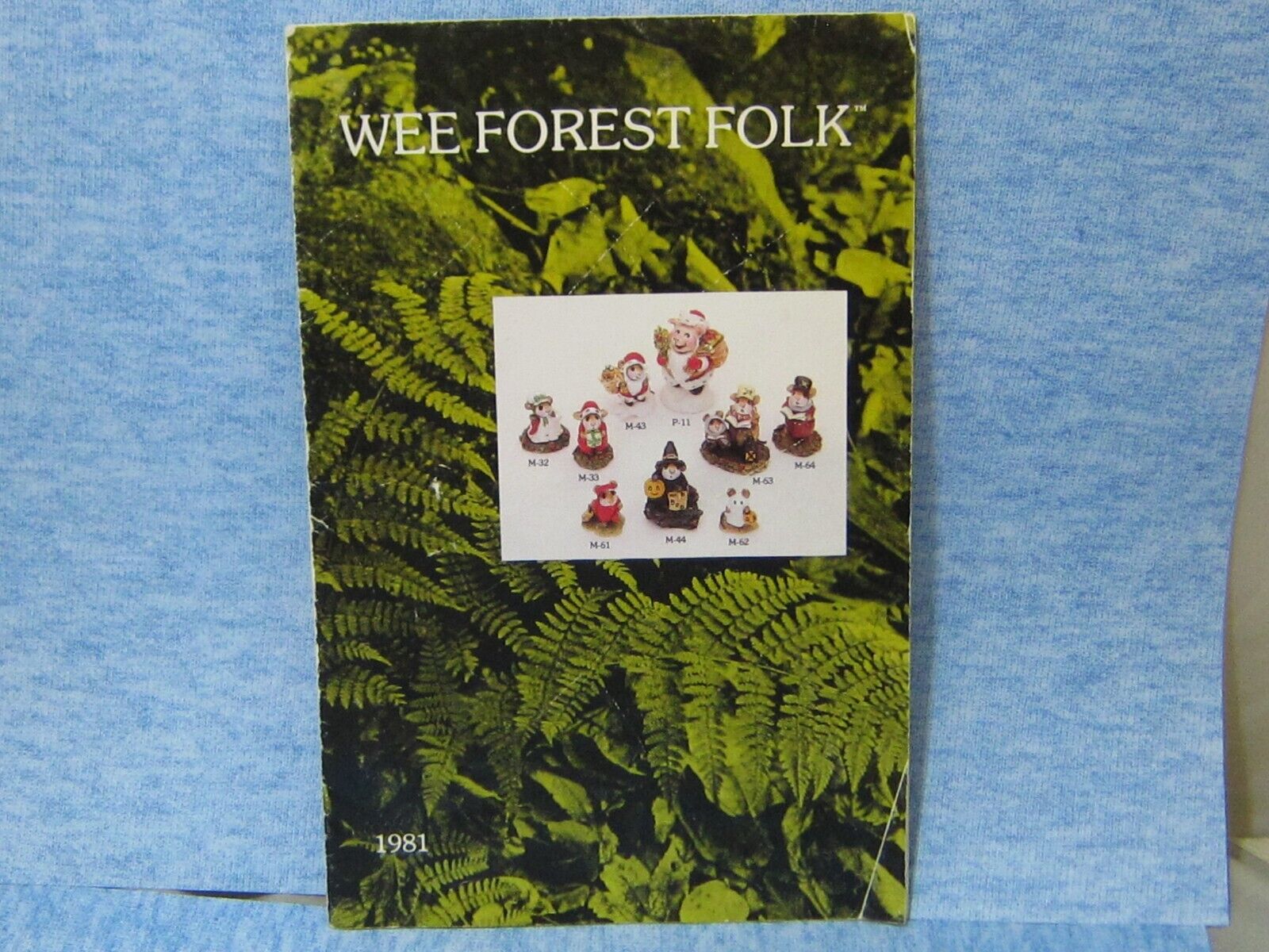 Wee Forest Folk WFF 1981 Rare Vintage Brochure Catalog Pamphlet Mice Price List