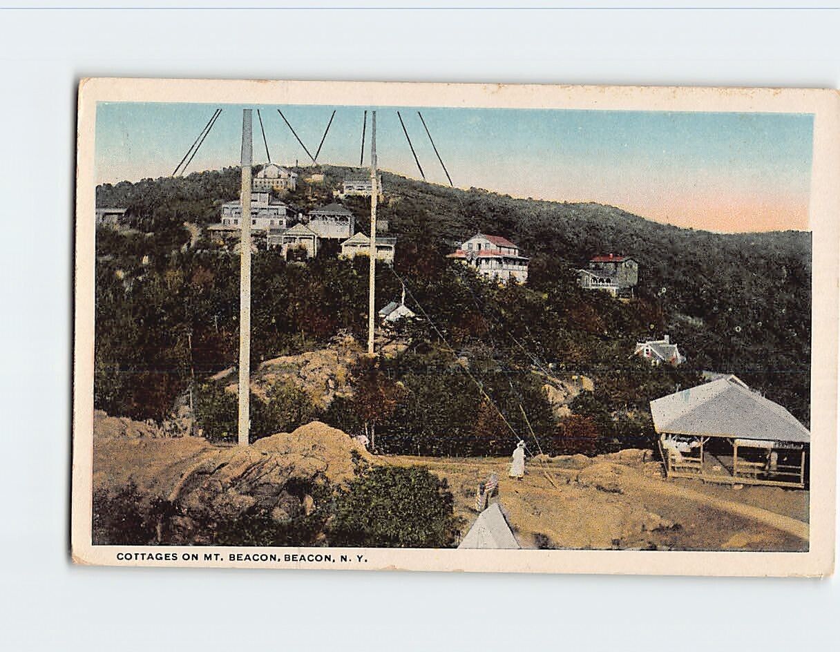 Postcard Cottages on Mt. Beacon New York USA
