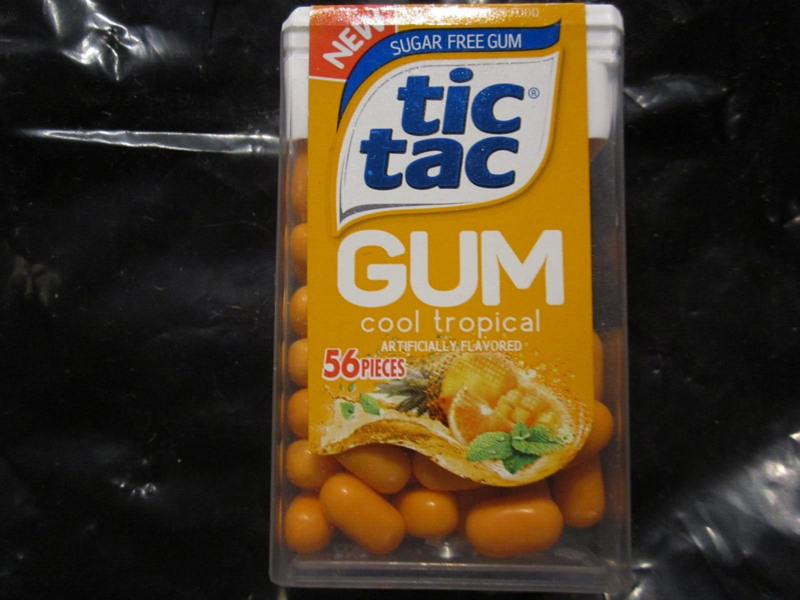 Tic Tac Gum Cool Tropical one sealed Collector Pack 56 Pieces of tic tac gum