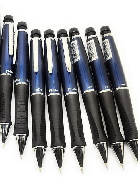 Paper Mate PhD Mechanical Pencil Blue 0.7mm (Japan) - Lot of 8