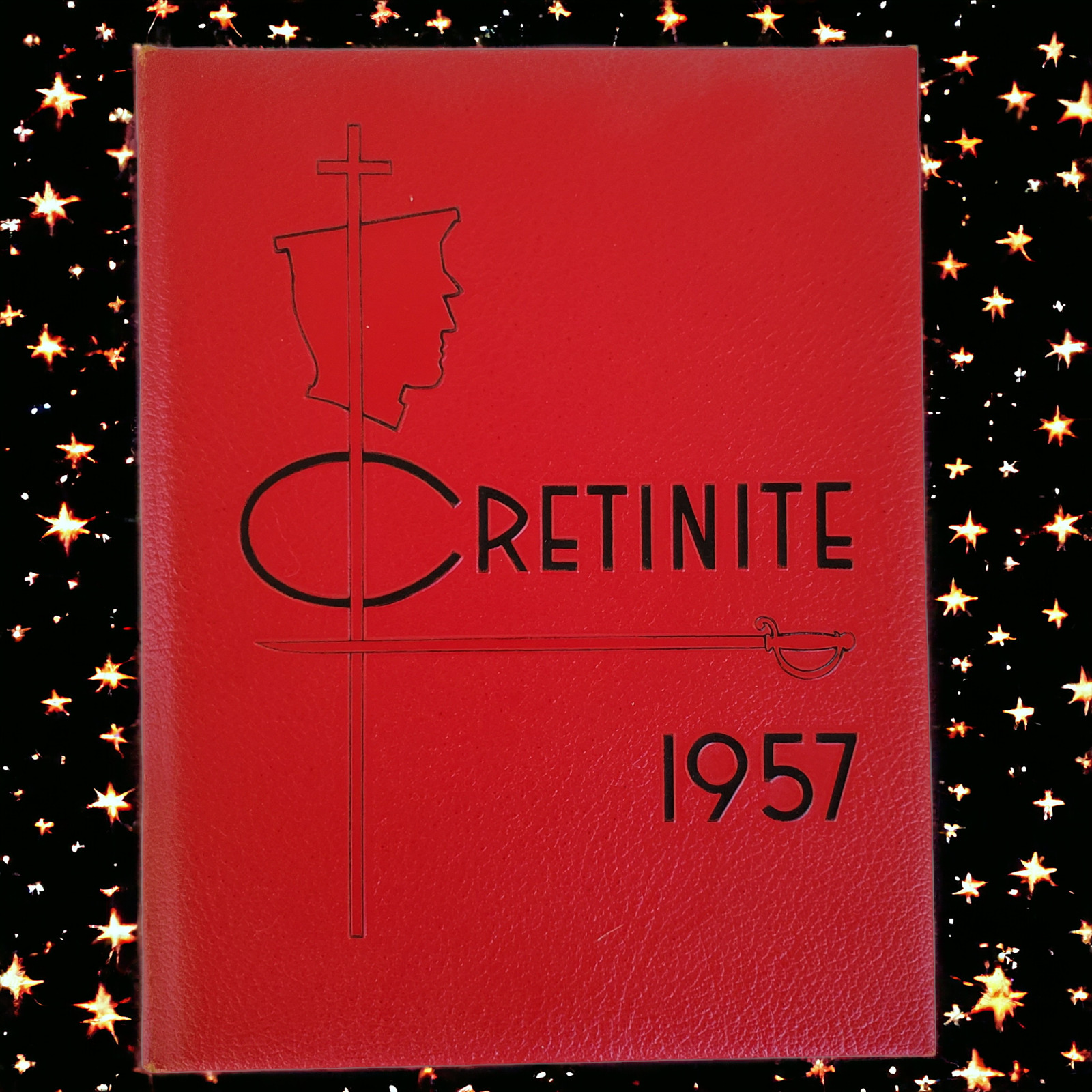 1957 Cretinite Cretin High School Yearbook St Paul Minnesota Signed VTG Original