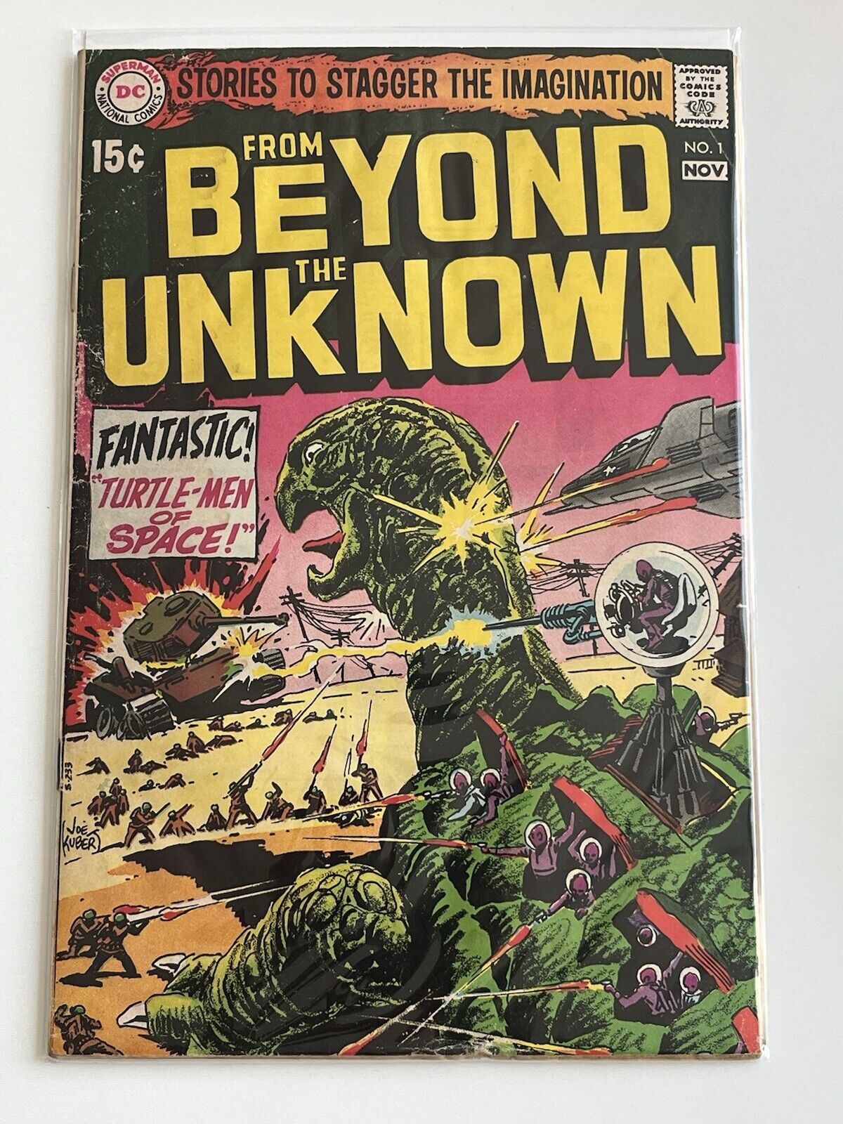 From Beyond The Unknown #1  1969 - DC  -VF - Comic Book