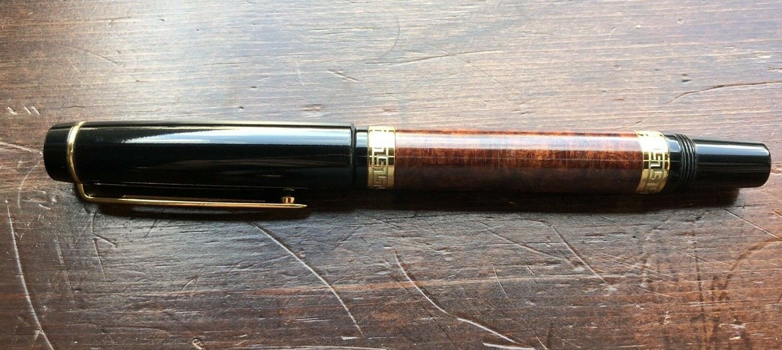 DANITRIO Wonderwood WB20 #116/200 Easy Feed Fountain Pen Iridium Tip Medium Nib