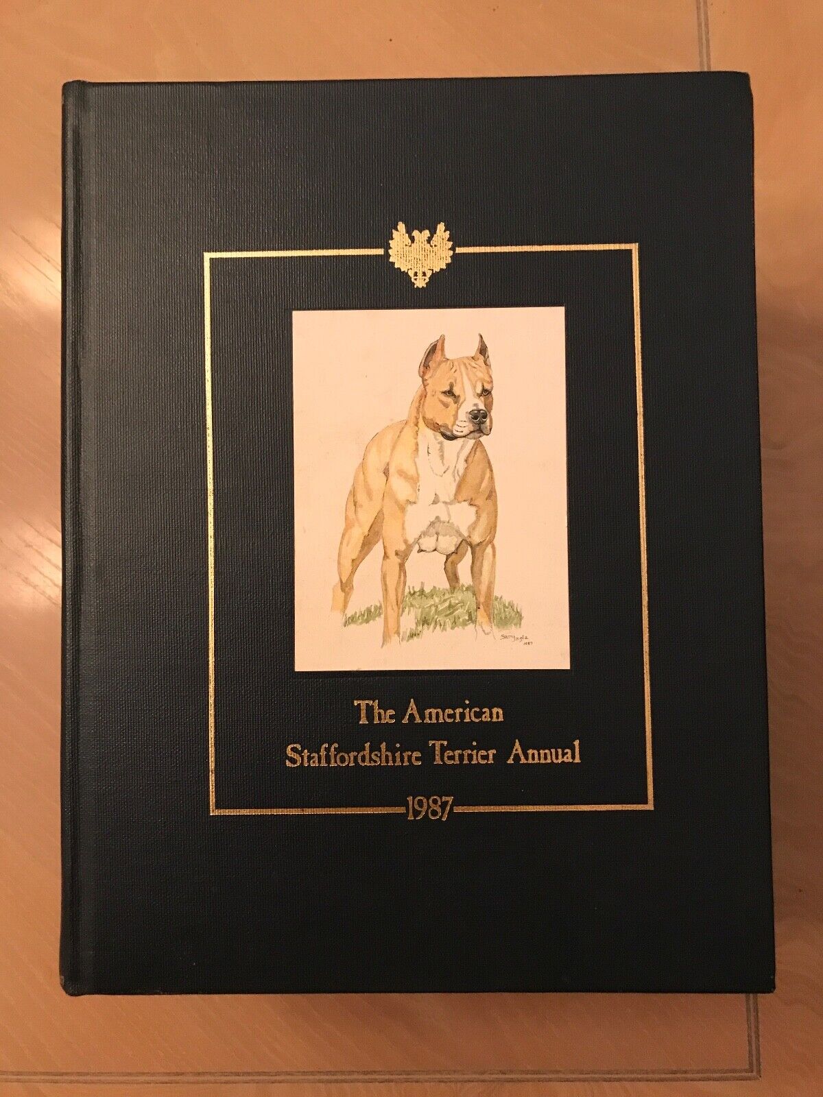 1987 The American Staffordshire Terrier Annual Hoflin Publishing