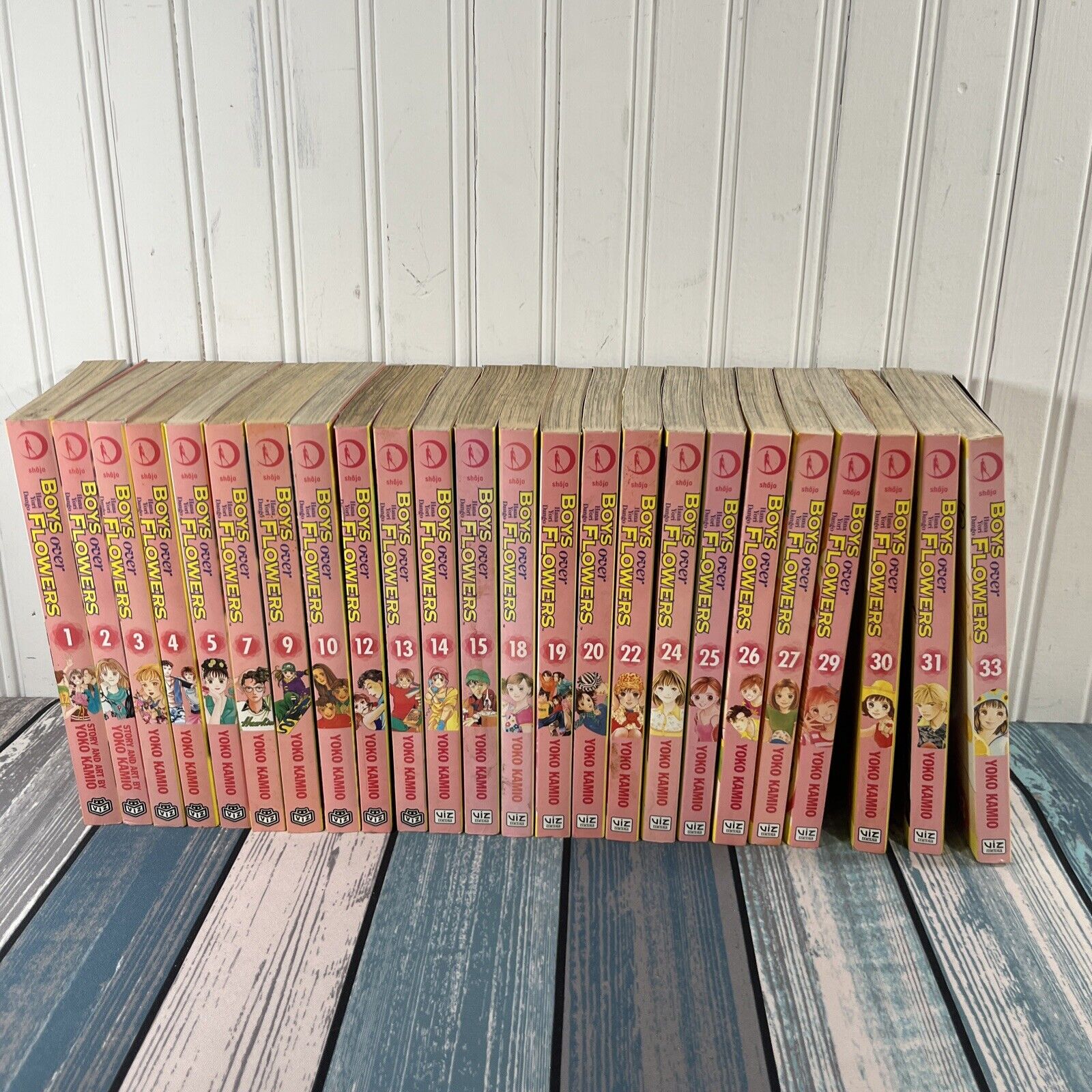 BOYS OVER FLOWERS Manga English Vols 1-33 INCOMPLETE Set Missing Books READ