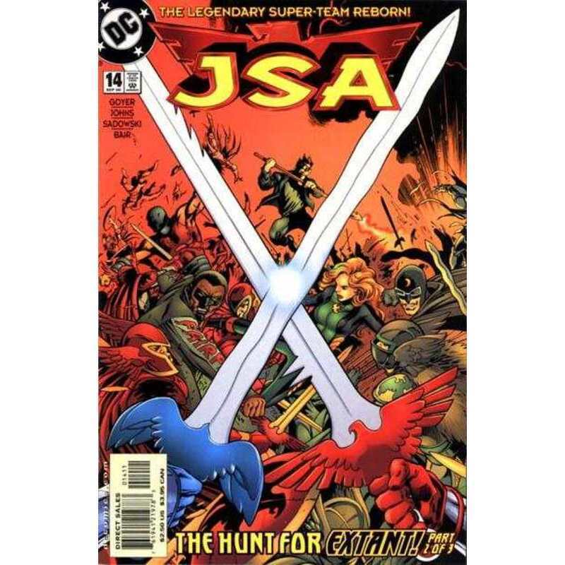 JSA #14 in Near Mint + condition. DC comics [f`