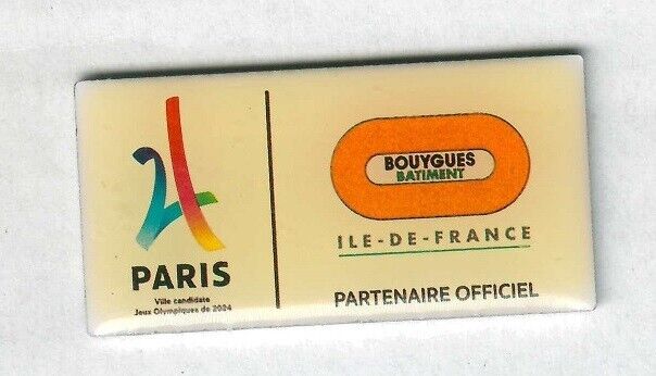 Pin\'s JO Paris 2024 Olympic Games Bouygues