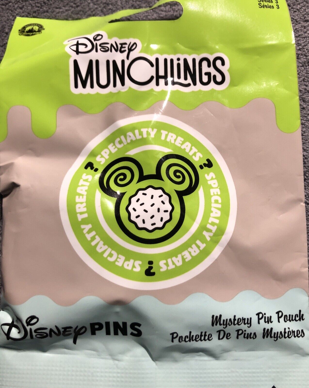 Disney Parks Munchlings Series 3 Mystery Pack 5 Pins