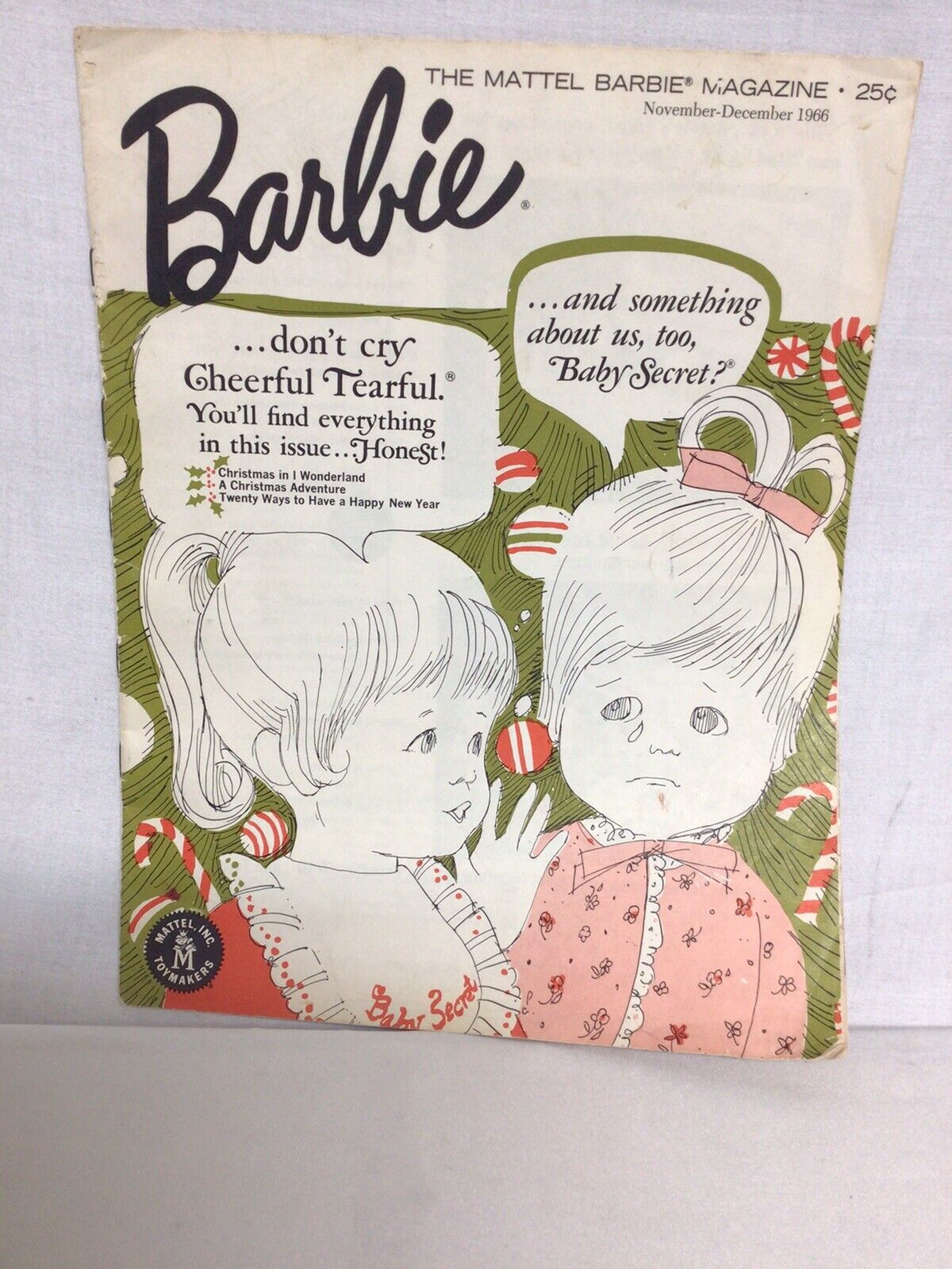 Vintage BARBIE Mattel Barbie Magazine November-December 1966